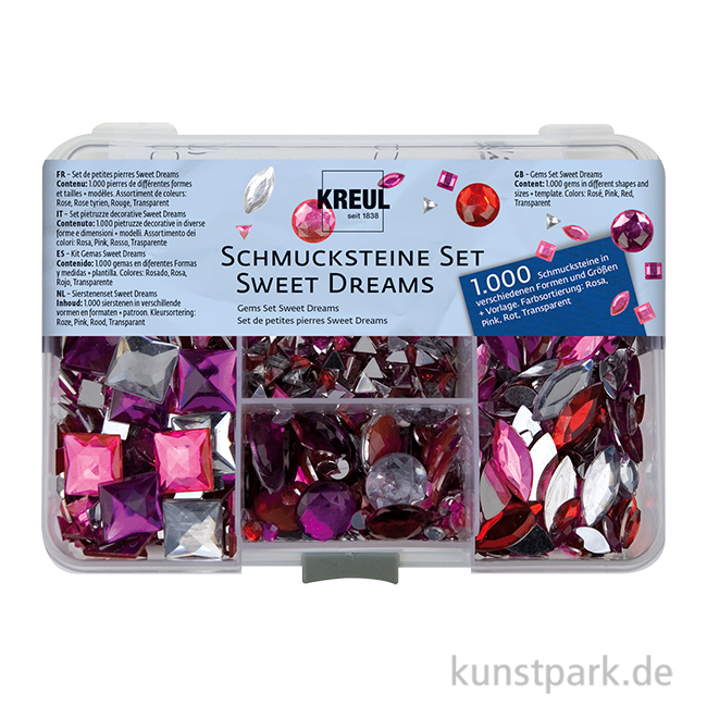 Artikelbild 1 des Artikels “KREUL Schmucksteine Set - 1000 Teile, Sweet Dreams “