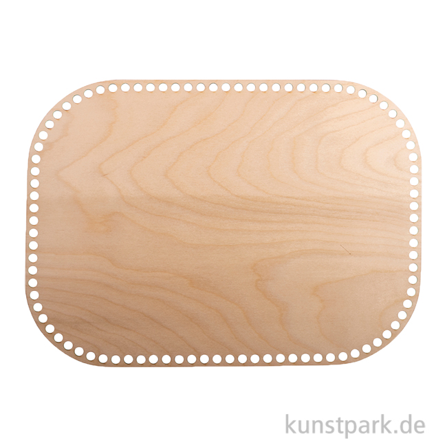 Artikelbild 1 des Artikels “Holz Häkelboden Tablett, Natur, Stärke 4 mm, 38 x 28 cm “