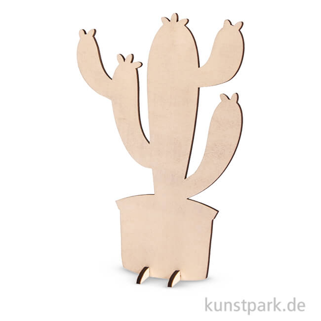 Artikelbild 1 des Artikels “Holz-Kaktus zum Stellen, 14,3x21,2 cm “