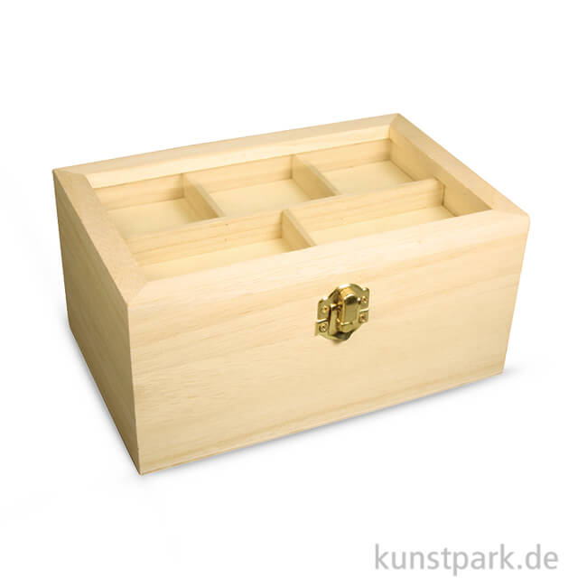 Artikelbild 1 des Artikels “Holz-Schatulle mit Deko-Deckel “