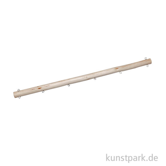 Artikelbild 1 des Artikels “Holzast mit 8 Ösen zum Aufhängen und Befestigen, Länge 40 cm “