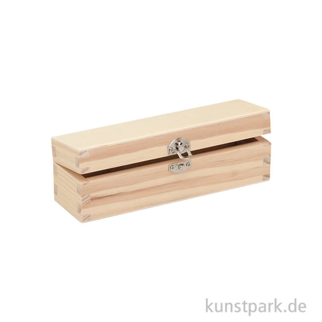 Artikelbild 1 des Artikels “Holzbox - Rechteckig, länglich 17 x 5 x 5,5 cm (Außenmaß)“