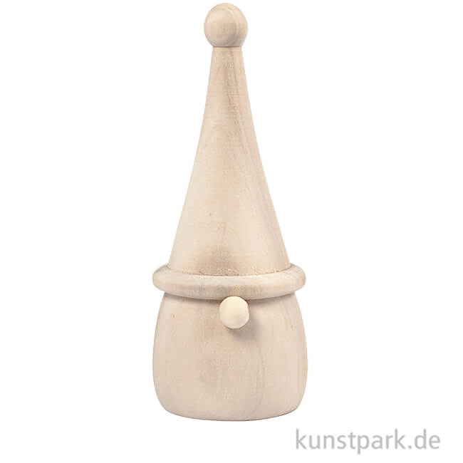 Artikelbild 1 des Artikels “Holzfigur - Zwerg mit Bommelmütze, groß “