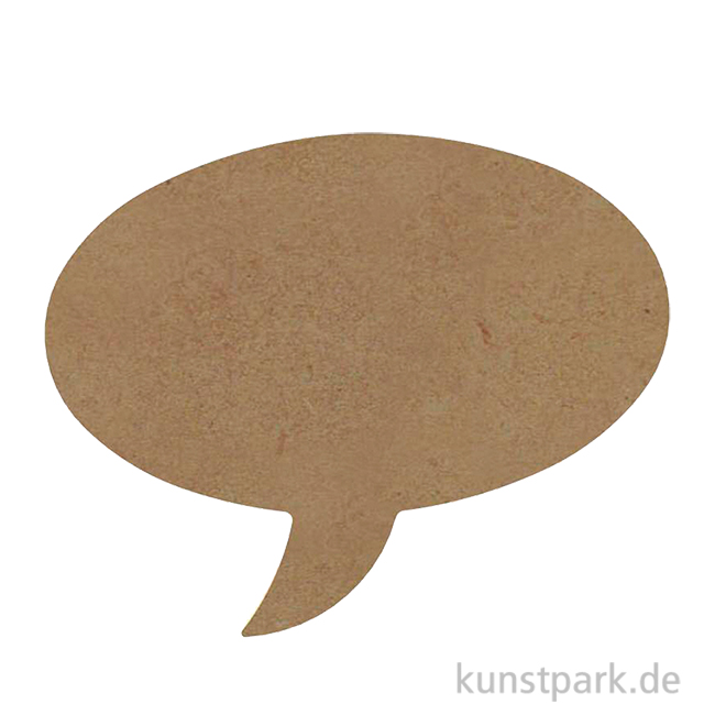 Artikelbild 1 des Artikels “Holzmotiv Sprechblase, 15 x 12 x 0,5 cm “
