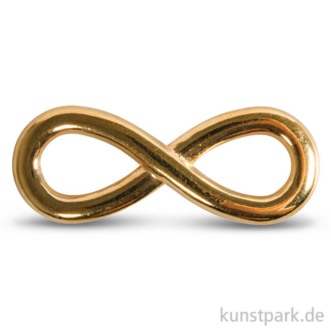 Artikelbild 1 des Artikels “Infinity Metall-Zierelement, 1,1 x 2,9 cm, 1 Stück “