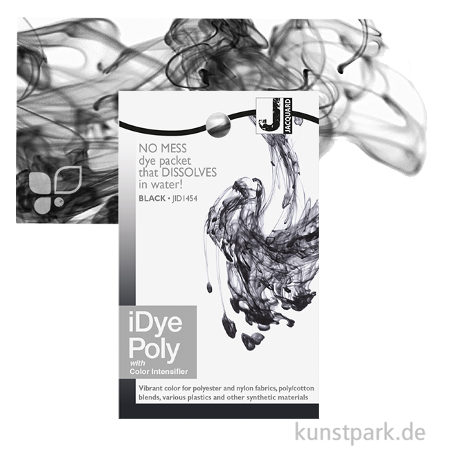 Artikelbild 1 des Artikels “Jacquard iDye Poly - Textilfarbe für Polyester, 14g Einzelfarbe | Black“