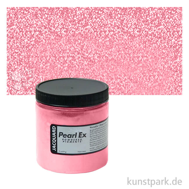 Artikelbild 1 des Artikels “Jacquard Pearl Ex - Perlglanz Pigmente Einzelfarbe | 642 Salmon Pink (22 ml)“