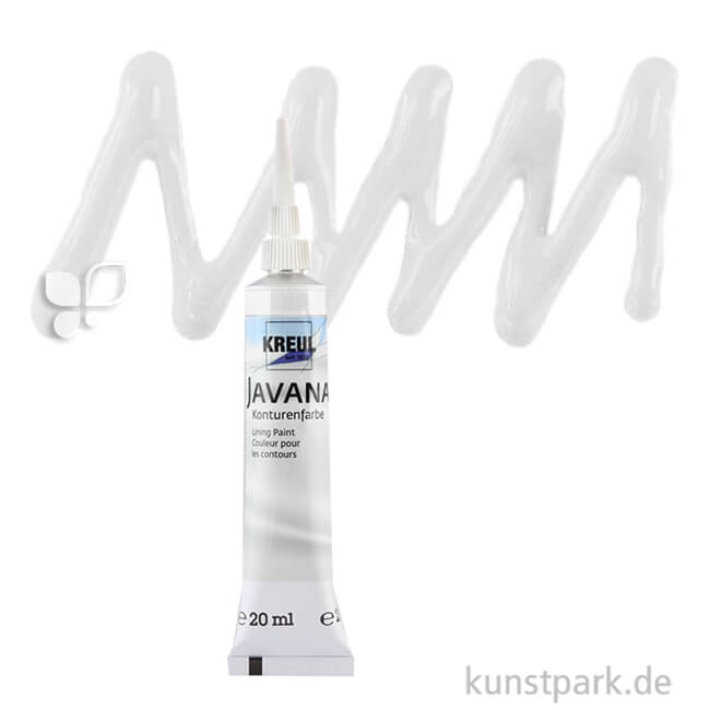 Artikelbild 1 des Artikels “KREUL Javana Konturenfarbe 20 ml Weiß“