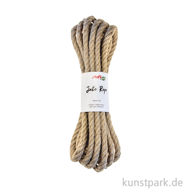 Artikelbild 1 des Artikels “Jutekordel, Natur, Durchmesser 10 mm, Länge 5 Meter “