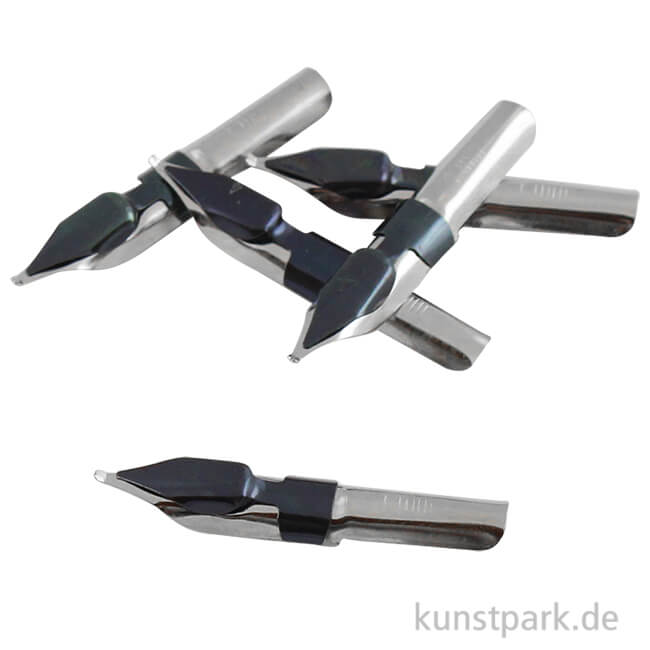 Artikelbild 1 des Artikels “Kalligraphie Zierschriftfeder, 5 Stück im Set Breite 1,0 mm“