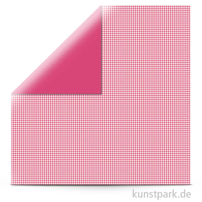 Artikelbild 1 des Artikels “Kariert - Scrapbookingpapier, 190 g 30,5 x 30,5 cm | Red Magma“