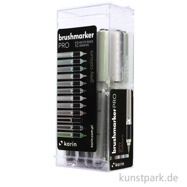 Artikelbild 1 des Artikels “Karin Brushmarker PRO Set - 12 Farben, Gray Colours “