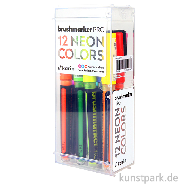 Artikelbild 1 des Artikels “Karin Brushmarker PRO Set - 12 Farben, Neon Colours “