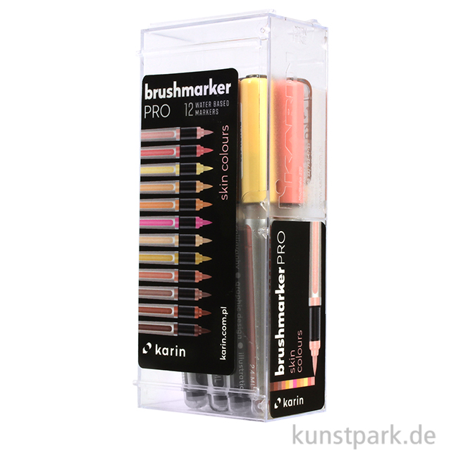 Artikelbild 1 des Artikels “Karin Brushmarker PRO Set - 12 Farben, Skin Colours “