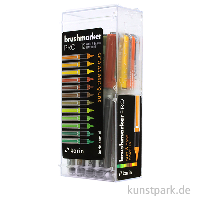 Artikelbild 1 des Artikels “Karin Brushmarker PRO Set - 12 Farben, Sun and Tree Colours “