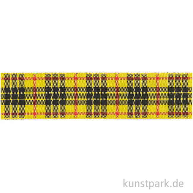 Artikelbild 1 des Artikels “Karoband Gelb / Rot / Schwarz, 25 mm x 3 m “
