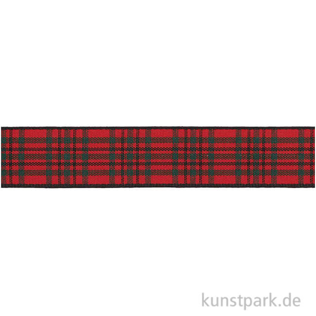 Artikelbild 1 des Artikels “Karoband Rot / Grün, 6 mm x 3 m “