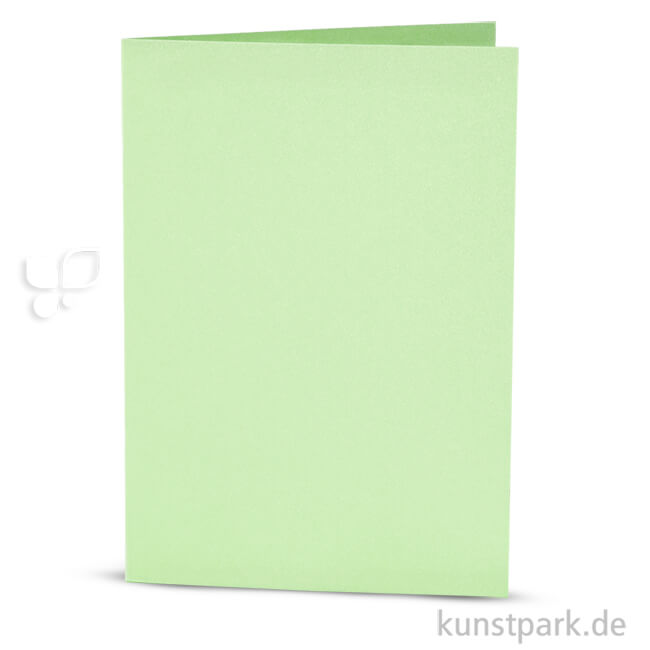 Artikelbild 1 des Artikels “Karte mit Umschlag in Pastellfarben, 6 Sets, 10,5 x 15 cm Hellgrün“