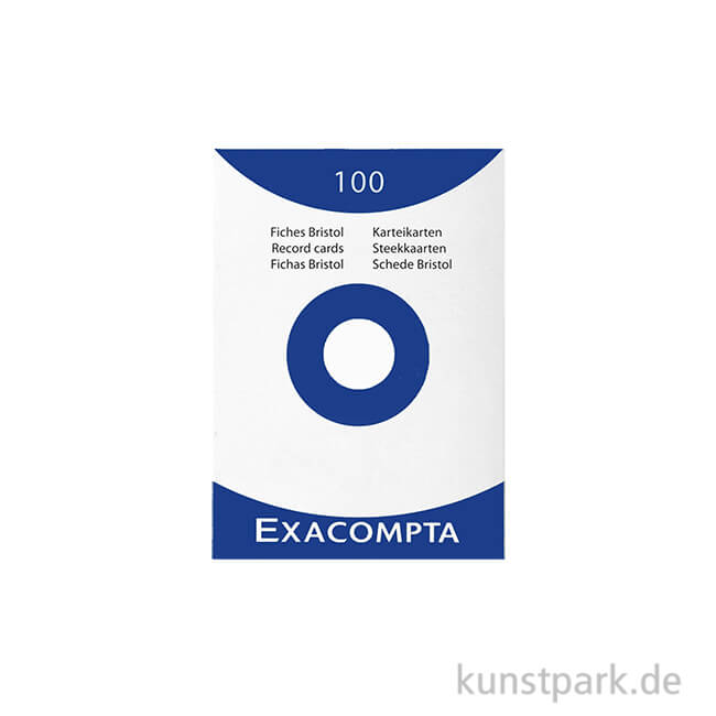 Artikelbild 1 des Artikels “Karteikarten Blanko - weiß, 100 Stück DIN A7“
