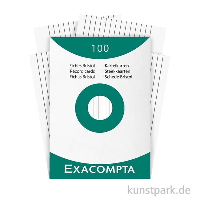 Artikelbild 1 des Artikels “Karteikarten Liniert - weiß, 100 Stück “