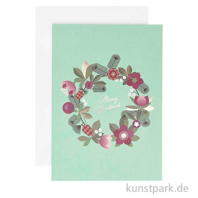 Artikelbild 1 des Artikels “Karten mit Umschlag - Christmas Rocks, Christrosen, A5, 8er Set “