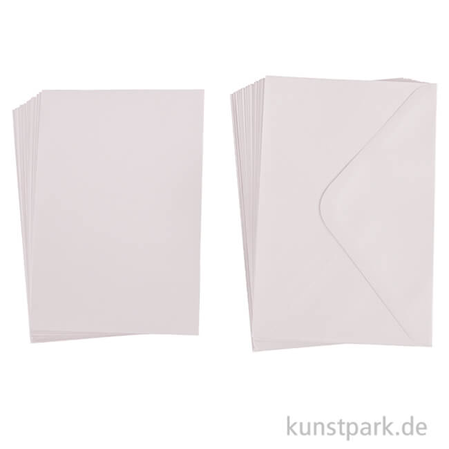 Artikelbild 1 des Artikels “Kartenset - Weiß mit 15 Karten + 15 Kuverts, Größe B6 “