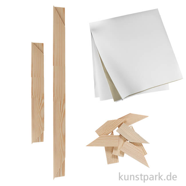 Artikelbild 1 des Artikels “Keilrahmen XXL Bausatz - WALL - 4 cm 150 x 200 cm“