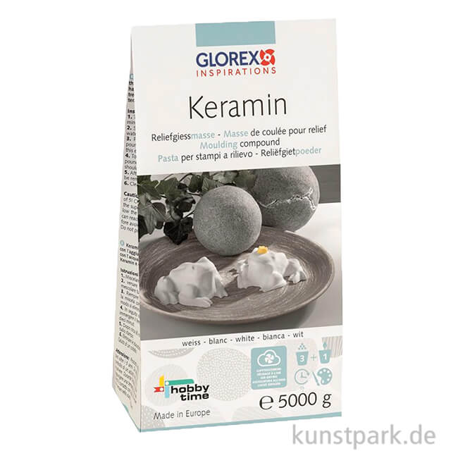 Artikelbild 1 des Artikels “Keramin Reliefgießmasse Weiß, 5 kg “