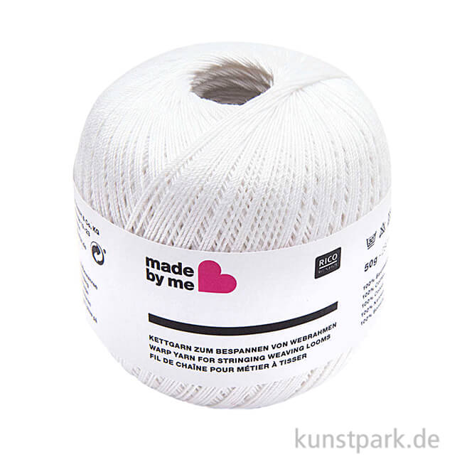 Artikelbild 1 des Artikels “Kettgarn - Weiß 50g “