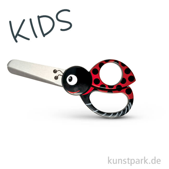 Artikelbild 1 des Artikels “FISKARS Kinderschere mit Marienkäfermotiv, Länge 13 cm “