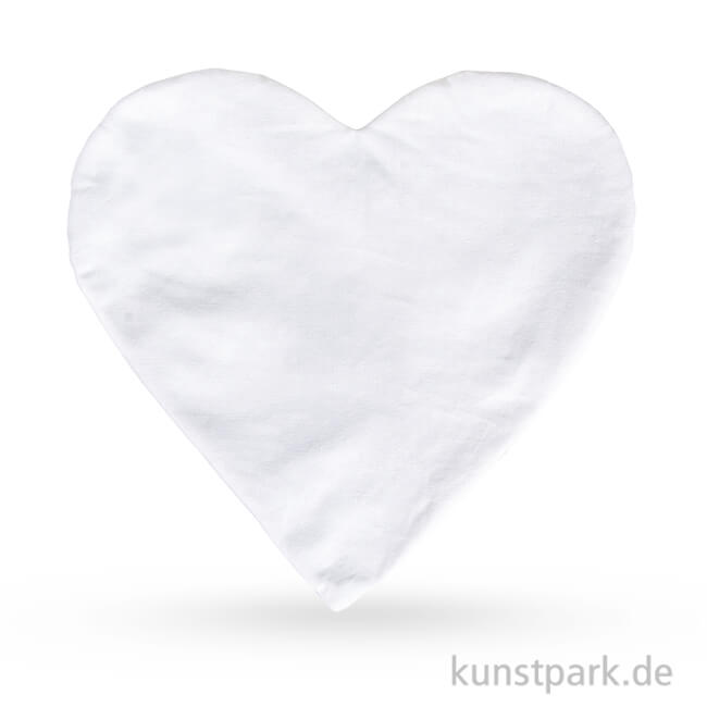 Artikelbild 1 des Artikels “Kissenbezug Herz - naturweiß “