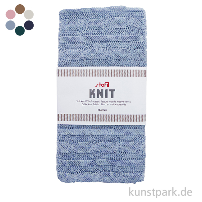 Artikelbild 1 des Artikels “Knit Strickstoff Zuschnitt - 48 x 70 cm “