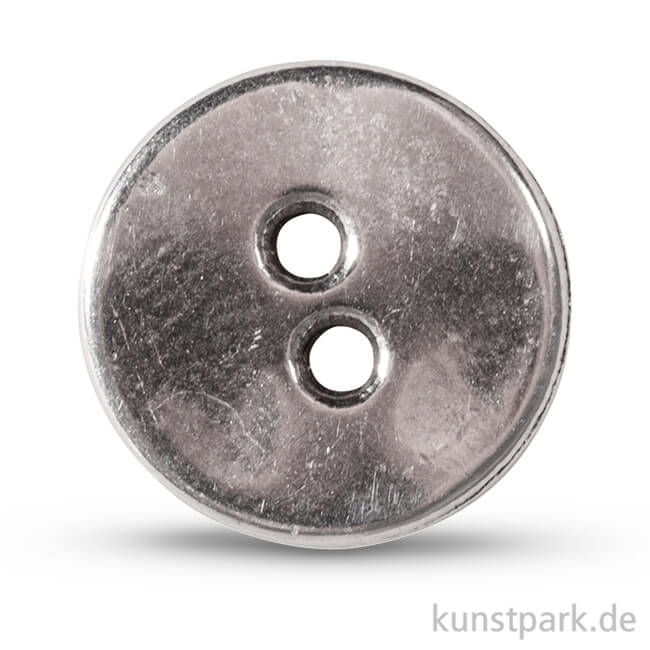 Artikelbild 1 des Artikels “Knopf - Metall-Zierelement - Silber, 1,4 cm, 1 Stück “