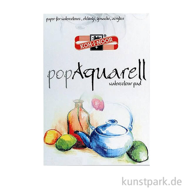 Artikelbild 1 des Artikels “Koh-I-Noor Pop Aquarell Papier, 10 Blatt Weiß, 250g DIN A3“