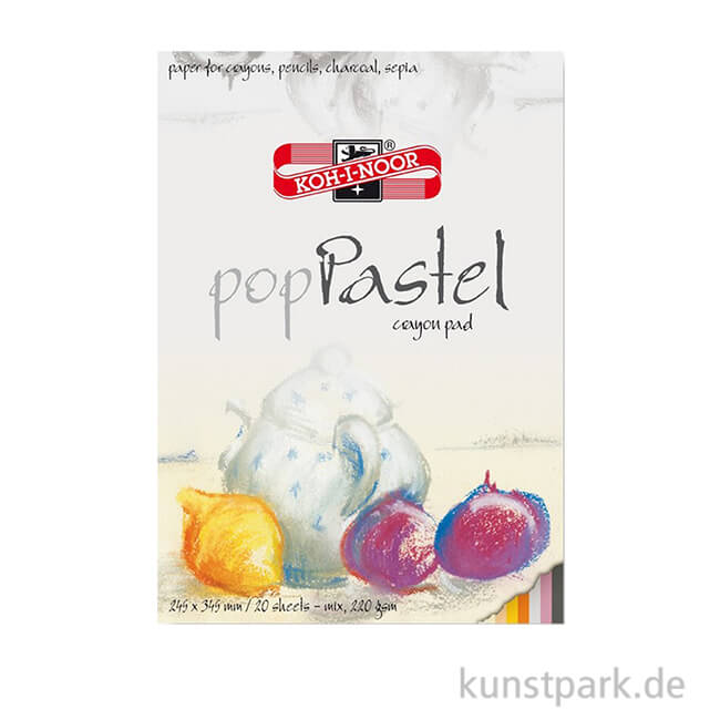 Artikelbild 1 des Artikels “Koh-I-Noor Pop Pastel, 20 Blatt, 5 Farben, 220g “