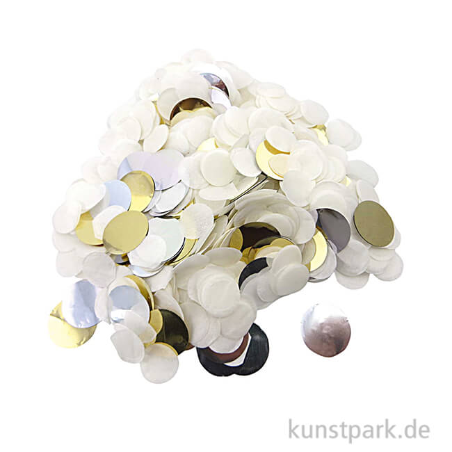 Artikelbild 1 des Artikels “Konfetti Mix - Weiß-Silber-Gold, 20 g “