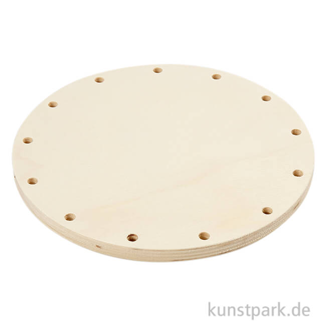Artikelbild 1 des Artikels “Korbflechtschablone aus Holz zum Herstellen von Körben 18 cm“