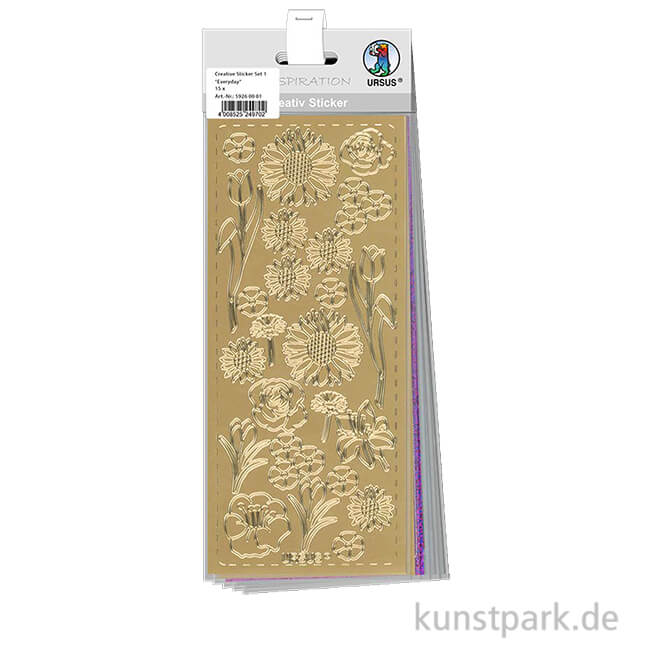Artikelbild 1 des Artikels “Kreativ Sticker Set 1 - Everyday, 15 Stickerbögen “