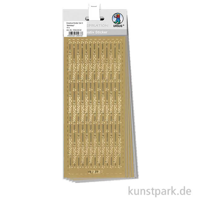 Artikelbild 1 des Artikels “Kreativ Sticker Set 4 - Birthday, 15 Stickerbögen “