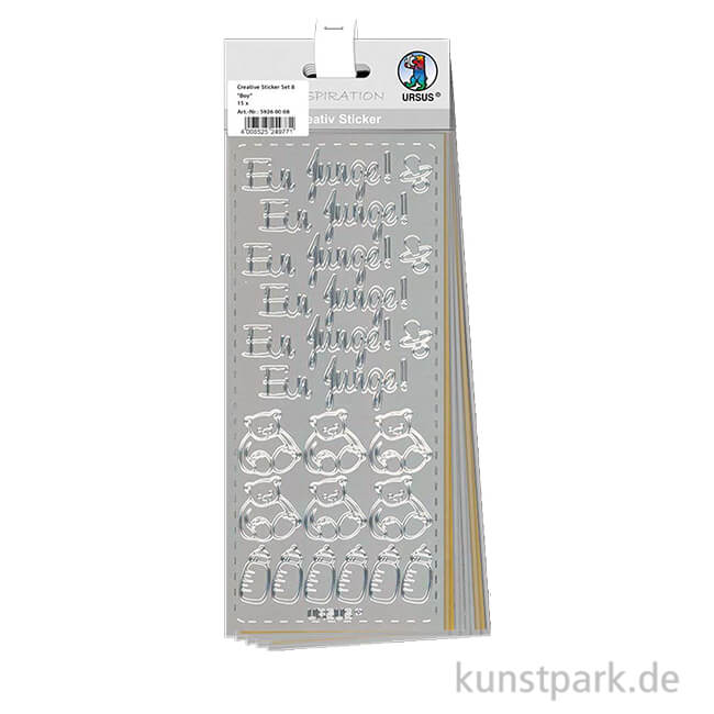 Artikelbild 1 des Artikels “Kreativ Sticker Set 8 - Boy, 15 Stickerbögen “