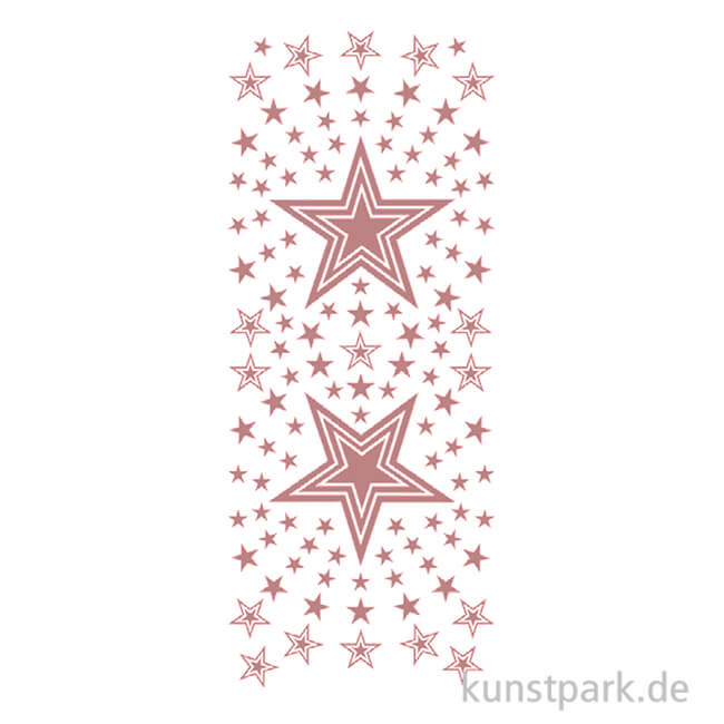 Artikelbild 1 des Artikels “Kreativ Sticker - Sterne 4, Kupfer, 10 x 23 cm “
