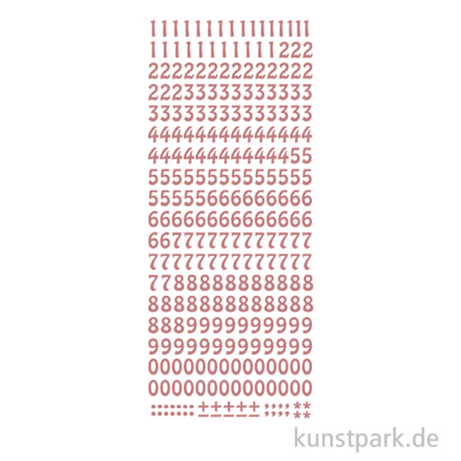 Artikelbild 1 des Artikels “Kreativ Sticker - Zahlen 1, Kupfer, 10 x 23 cm “