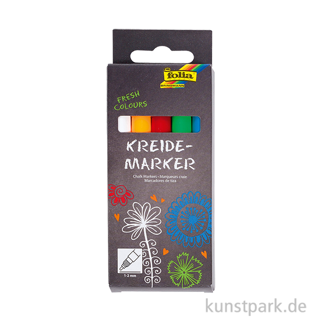 Artikelbild 1 des Artikels “Kreidemarker 5er Set - 1-2 mm Strichstärke “
