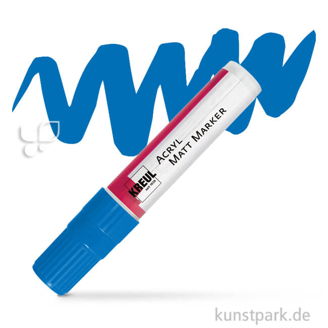 Artikelbild 1 des Artikels “KREUL Acryl Matt Marker 15 mm Einzelstift | Blau“