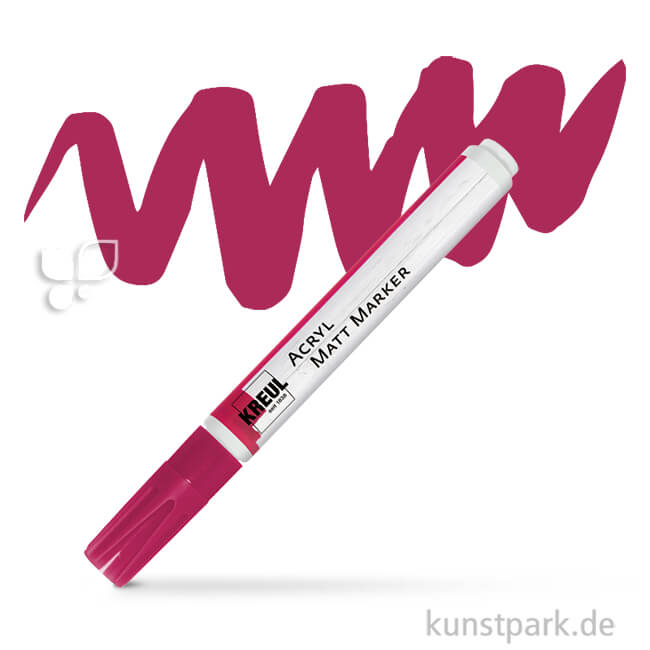 Artikelbild 1 des Artikels “KREUL Acryl Matt Marker 2-4 mm Einzelstift | Magenta“