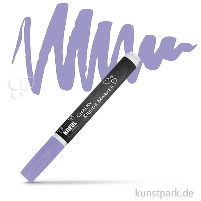 Artikelbild 1 des Artikels “KREUL Chalky Kreidemarker Einzelfarbe | Dark Lavender“