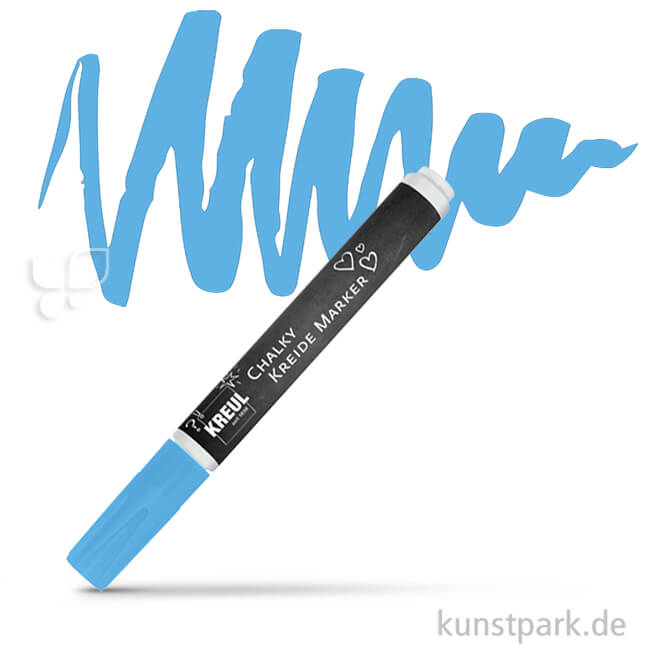 Artikelbild 1 des Artikels “KREUL Chalky Kreidemarker Einzelfarbe | Nordic Blue“
