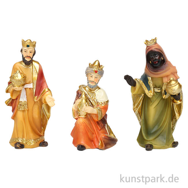 Artikelbild 1 des Artikels “Krippenfiguren - Heilige Drei Könige, 9 cm “