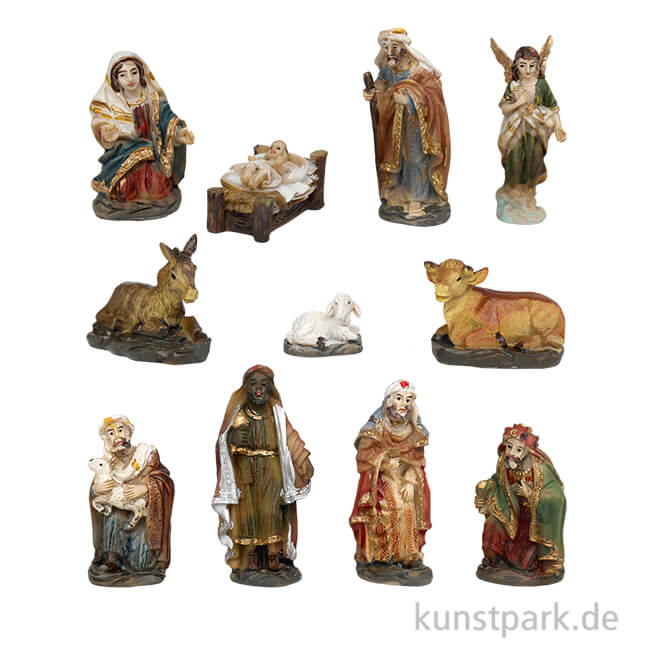 Artikelbild 1 des Artikels “Krippenfiguren Set, 4 cm, 11-teilig “