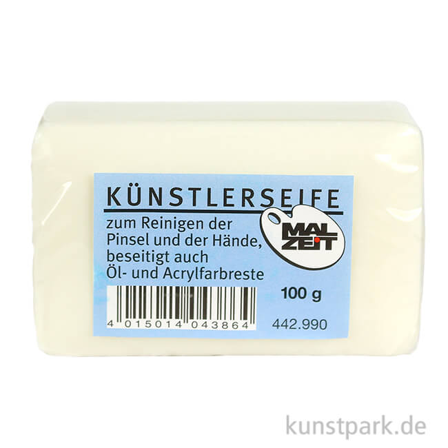 Artikelbild 1 des Artikels “Künstlerseife zum Reinigen von Pinsel + Händen 100 g “